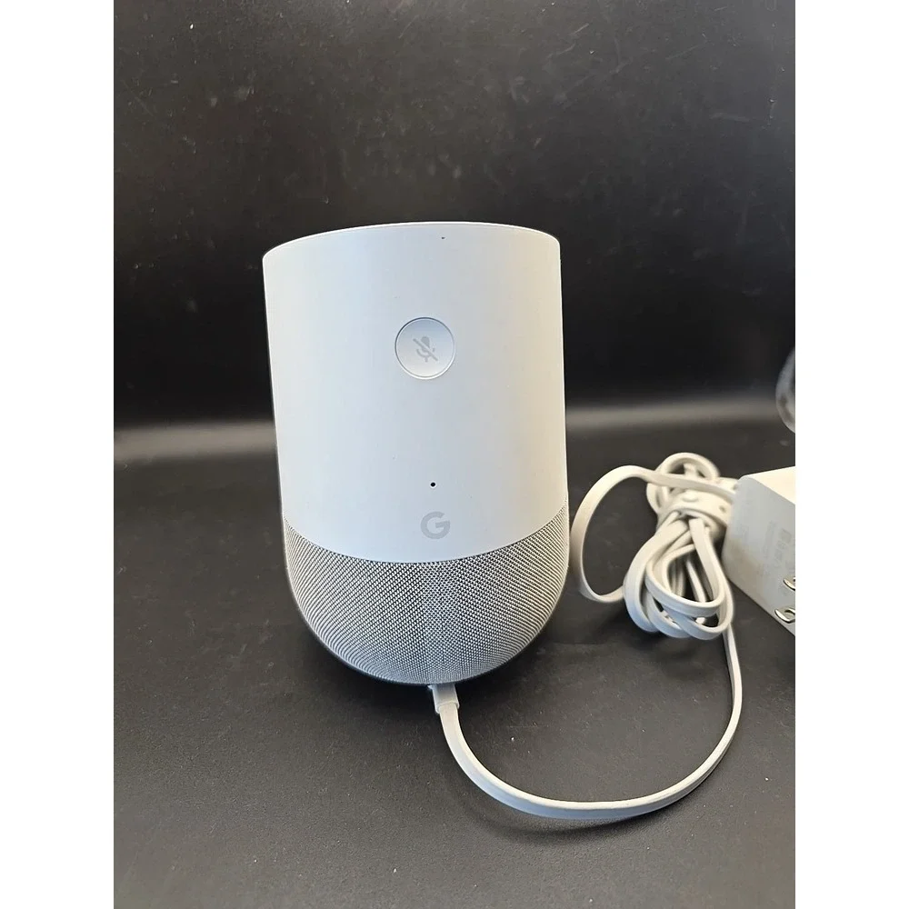 Google Home Smart Assistant SPEAKER VOICE Google ASSIST White Slate